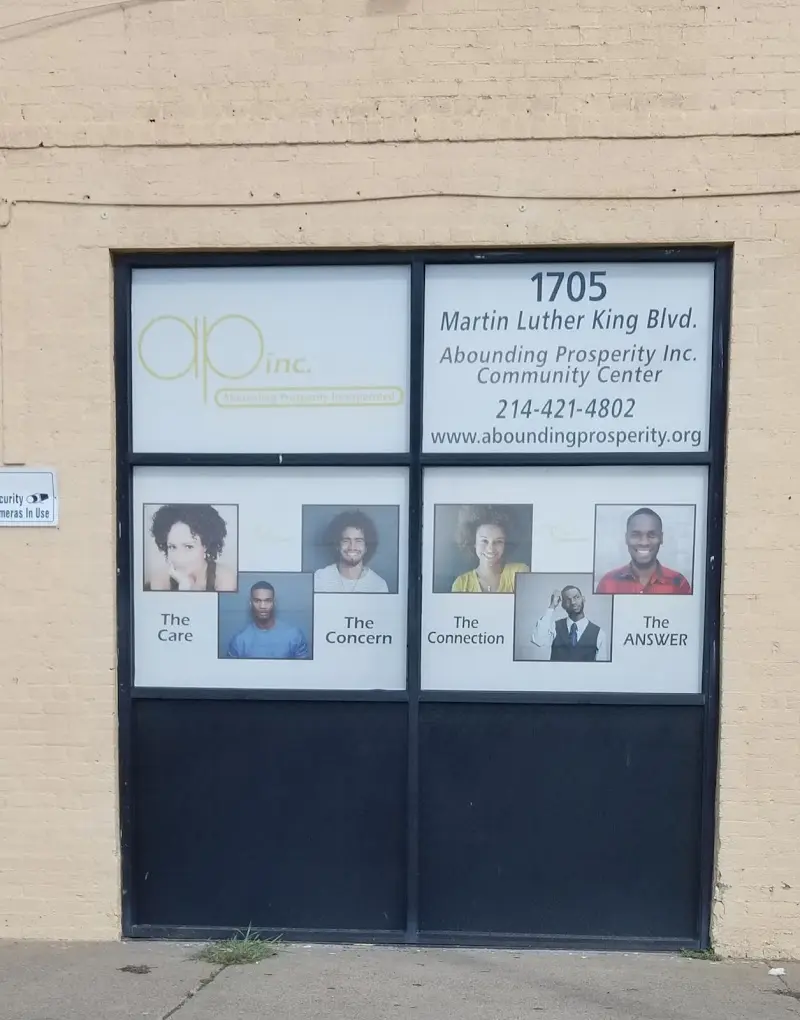 Exterior entrance of the AP Community Center at 1705 Martin Luther King Jr. Boulevard